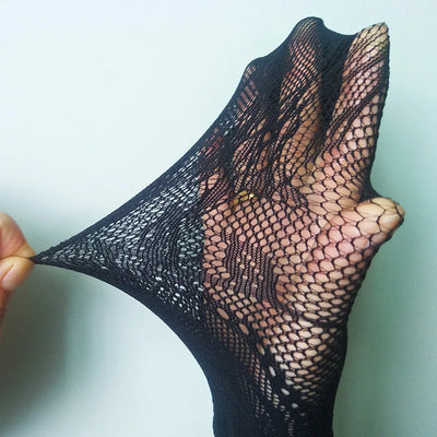 Fishnet & Lace Stockings