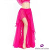 Belly Dancer Chiffon Skirt Rose / One Size