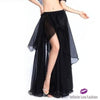 Belly Dancer Chiffon Skirt Black / One Size