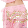 Belly Dancer Hip Scarf Pink
