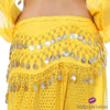 Belly Dancer Hip Scarf Yellow