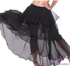 Belly Dancer Layered Skirt Black / One Size