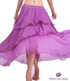 Belly Dancer Layered Skirt Purple / One Size