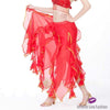 Belly Dancer Long Skirt Red / One Size