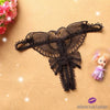 Butterfly Thong Black / One Size