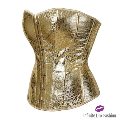 Gold Sequined Corset